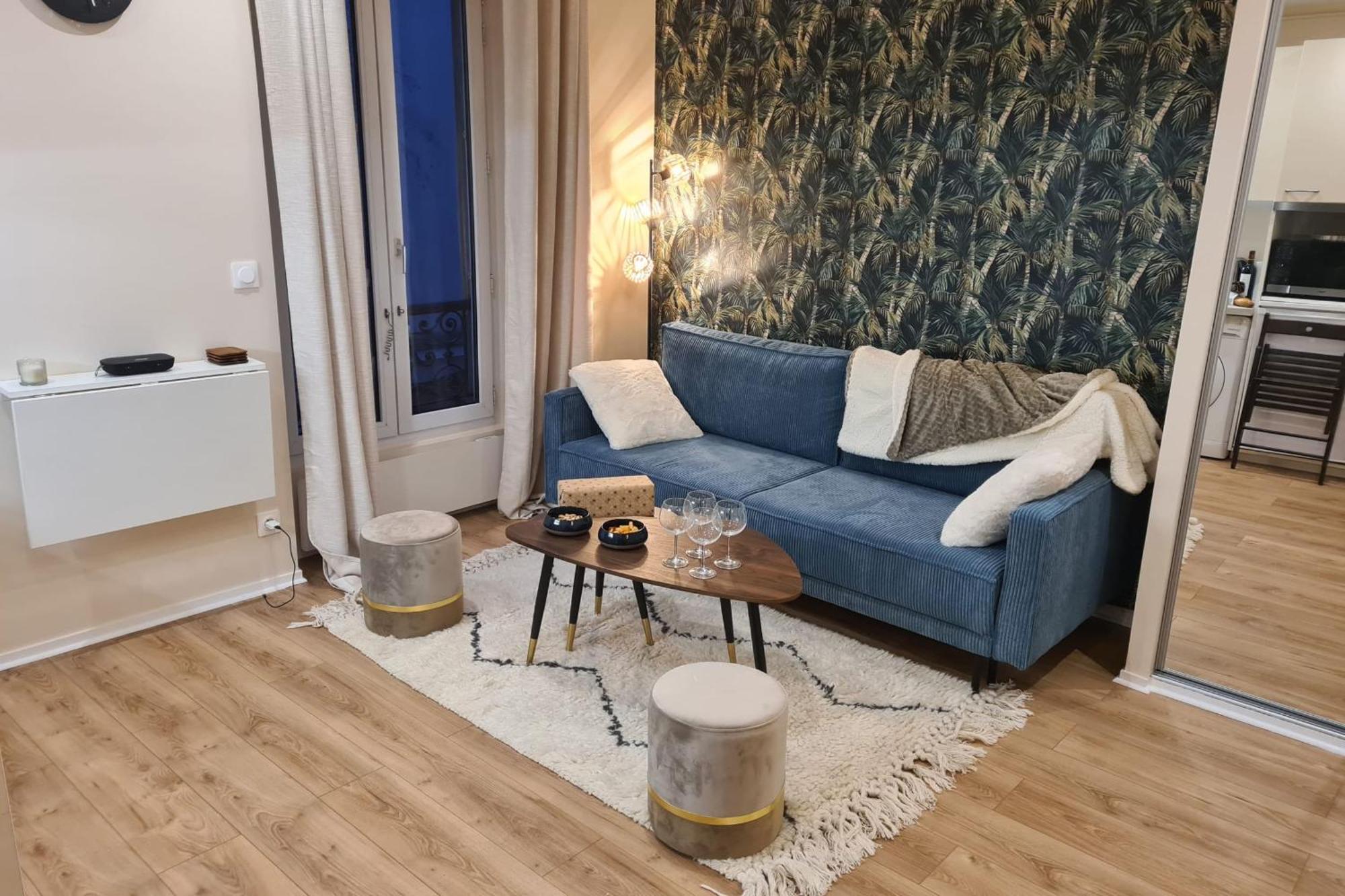 Apartment Cozy Love Cocoon Near The Atlantic Garden Paris